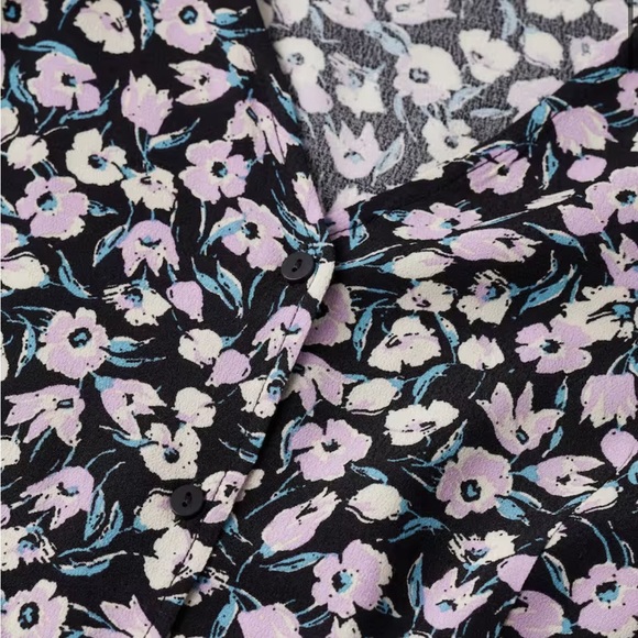 Mango flowered blouse NWT - Picture 3 of 6